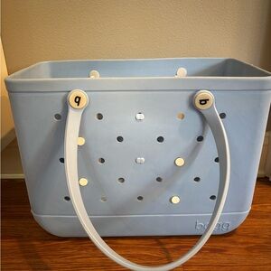 Light blue large Bogg Bag